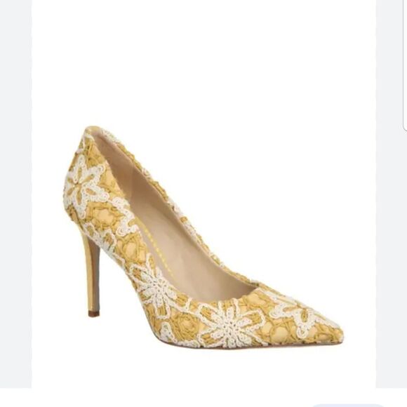 Sam Edelman Tristan Hazel Jacquard Bird Pumps new size 6 - Picture 6 of 15